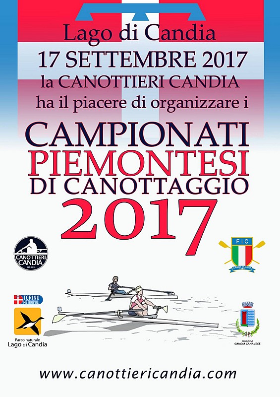 Campionati Piemontesi 2017 2gg al via Federazione Italiana Canottaggio