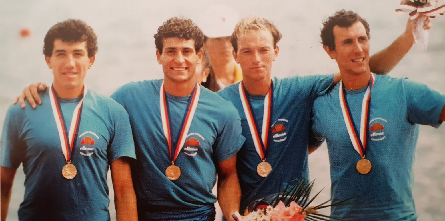 130 anni di canottaggio. Il quattro di coppia medaglia d'oro ai Giochi