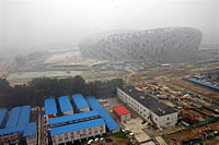 il parco olimpico visto dall'alto