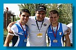 Armando Dell'Aquila e Andrea Caianello-Medaglia d'Oro in 2 senza 0011