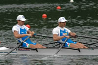 Miani e Luini in azione sul Rotsee