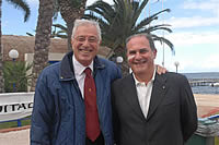Andrea Vitale con il Presidente federale Renato Nicetto