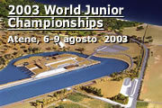 Campionati del Mondo Juniores 2003 - Atene, 6/9 agosto 2003