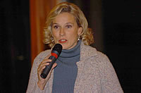 La Ministro Giovanna Melandri