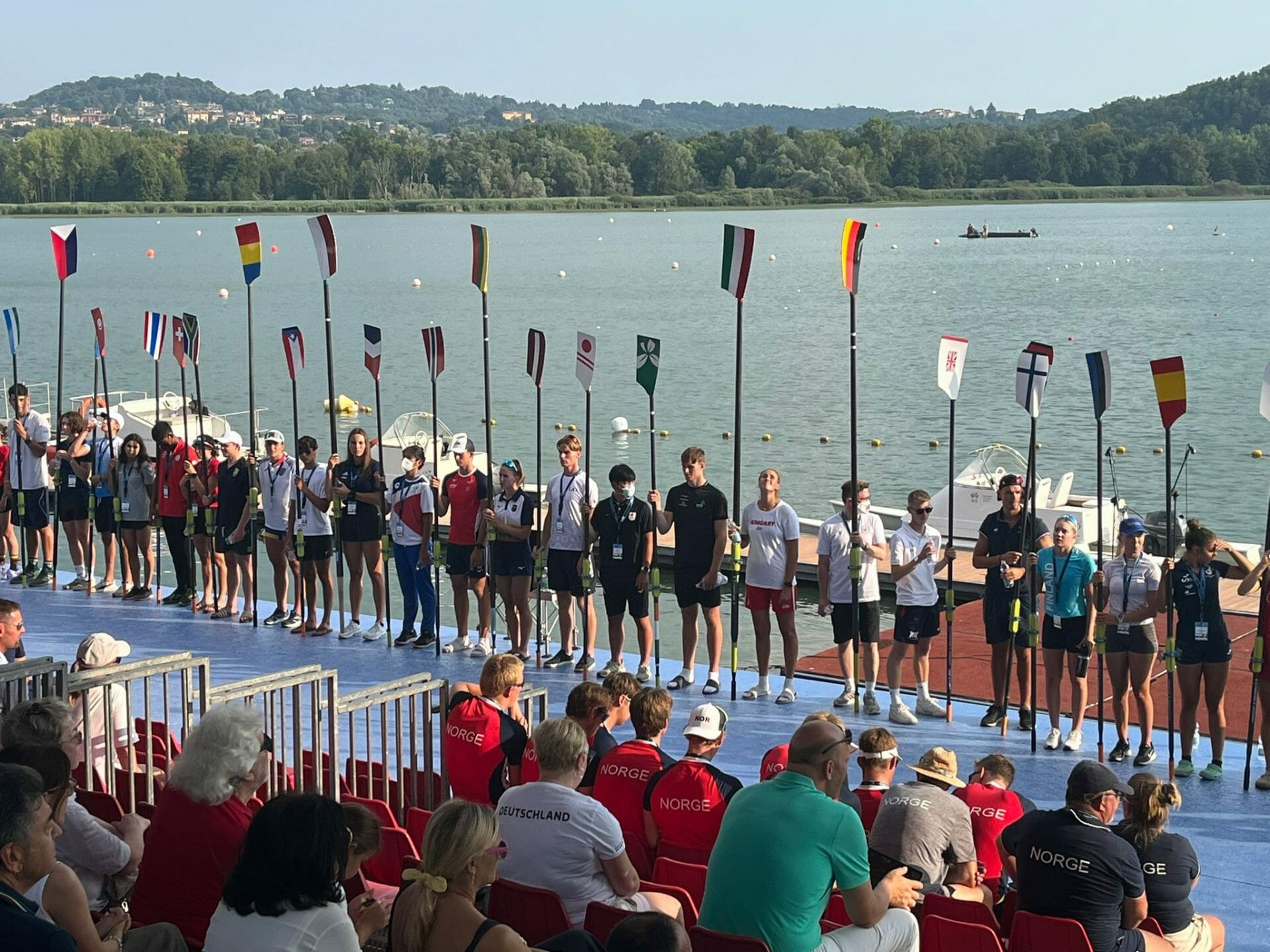 Mondiali Canottaggio Under19 & Under23, la Cerimonia di Apertura