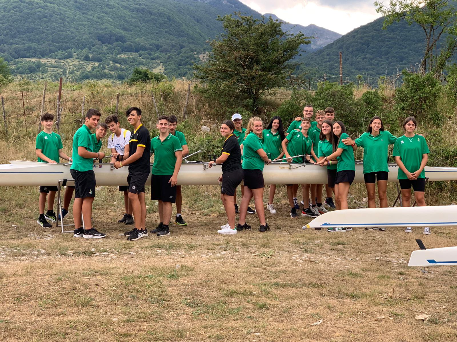 Le Fiamme Gialle tornano a Barrea Federazione Italiana Canottaggio Le Fiamme Gialle tornano a Barrea Federazione Italiana Canottaggio