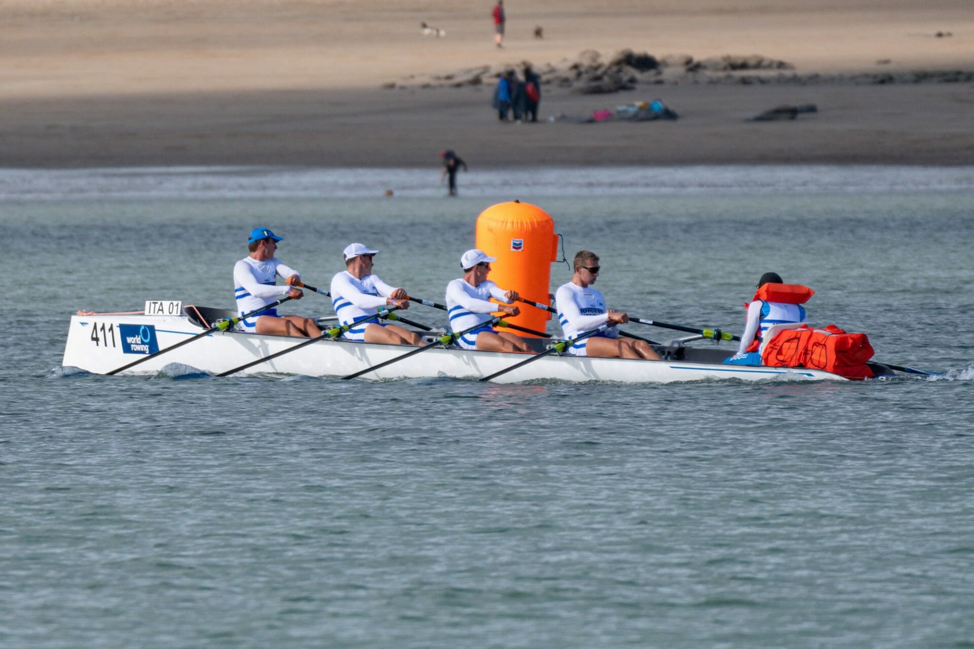 Saundersfoot, Mondiali di Coastal Rowing. L’Italia in finale con 13
