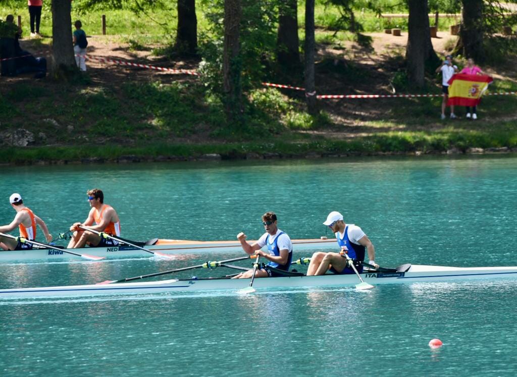 Disputate le semifinali con l’Italia impegnata due senza, doppio e