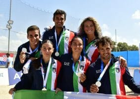 Tre medaglie per l’Italia ai Mediterranean Beach Games in Grecia (C.Stampa)