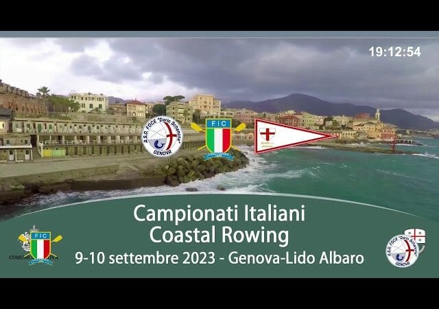 Campionati Italiani Coastal Rowing 2023 – 1^ giornata