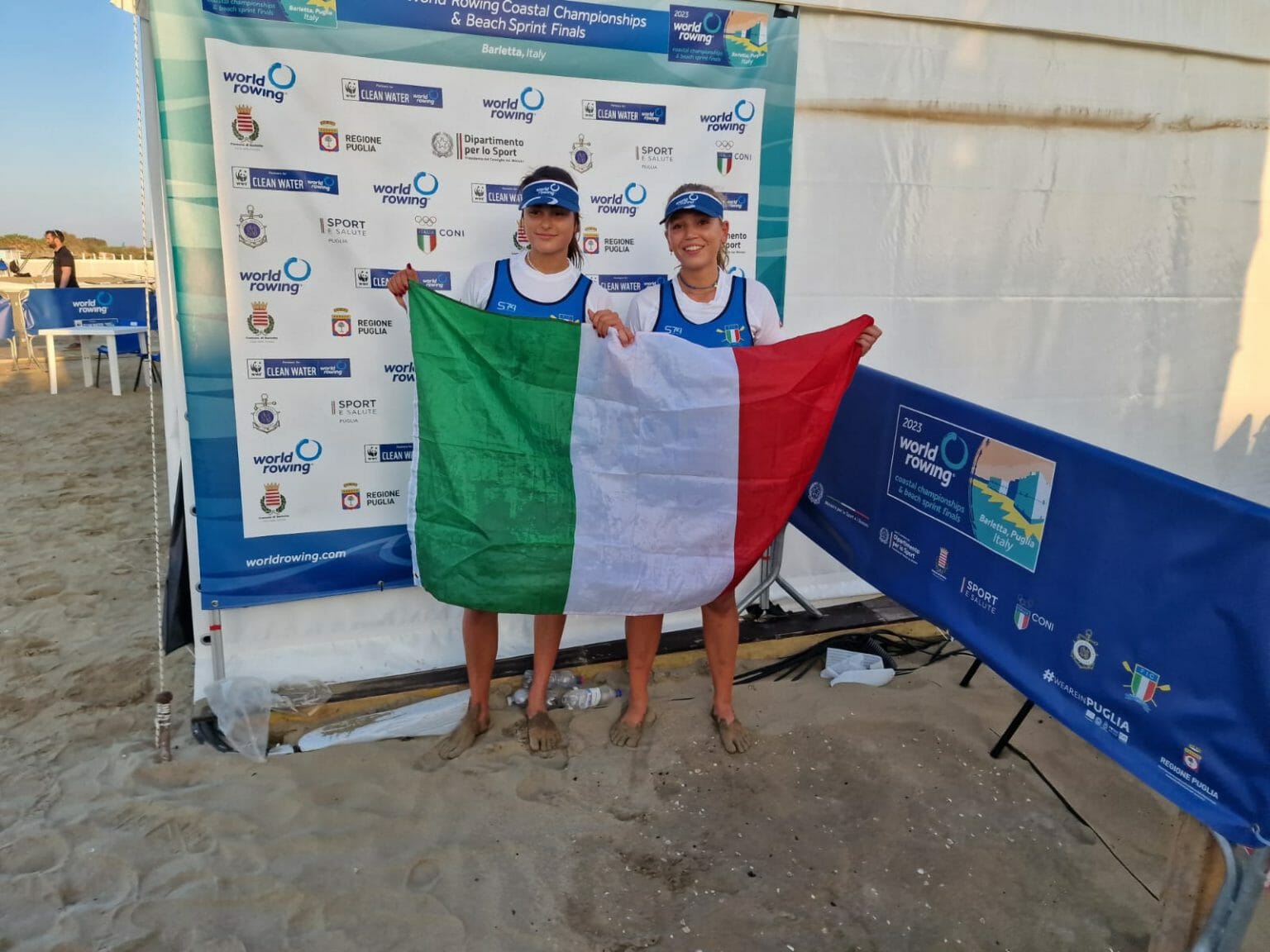 Barletta. La finale del doppio Under 19 femminile Federazione