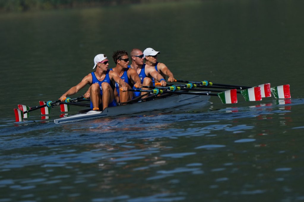 La rivincita del quattro di coppia maschile Federazione Italiana