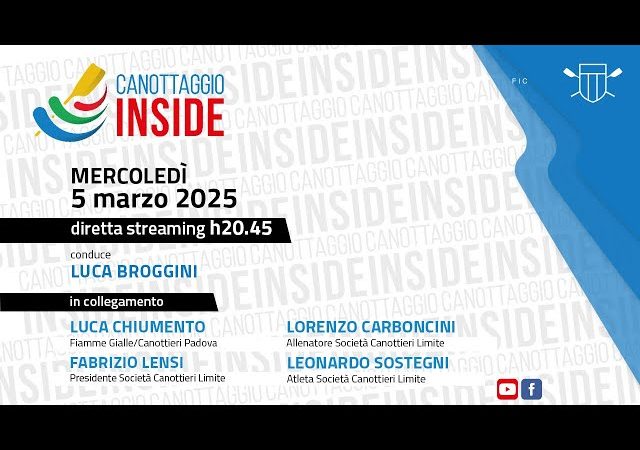 Canottaggio Inside: puntata 1 del 5 marzo 2025