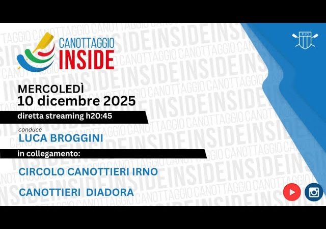Canottaggio Inside – Puntata 22 del 10 Dicembre 2025