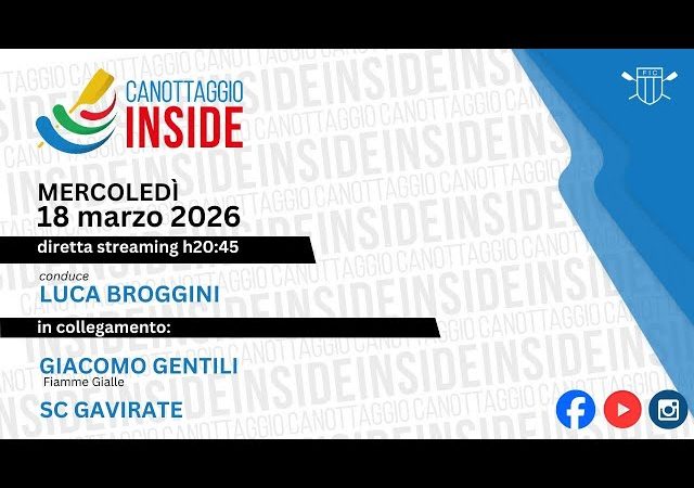 Canottaggio Inside – Puntata 29 del 18 Marzo 2026
